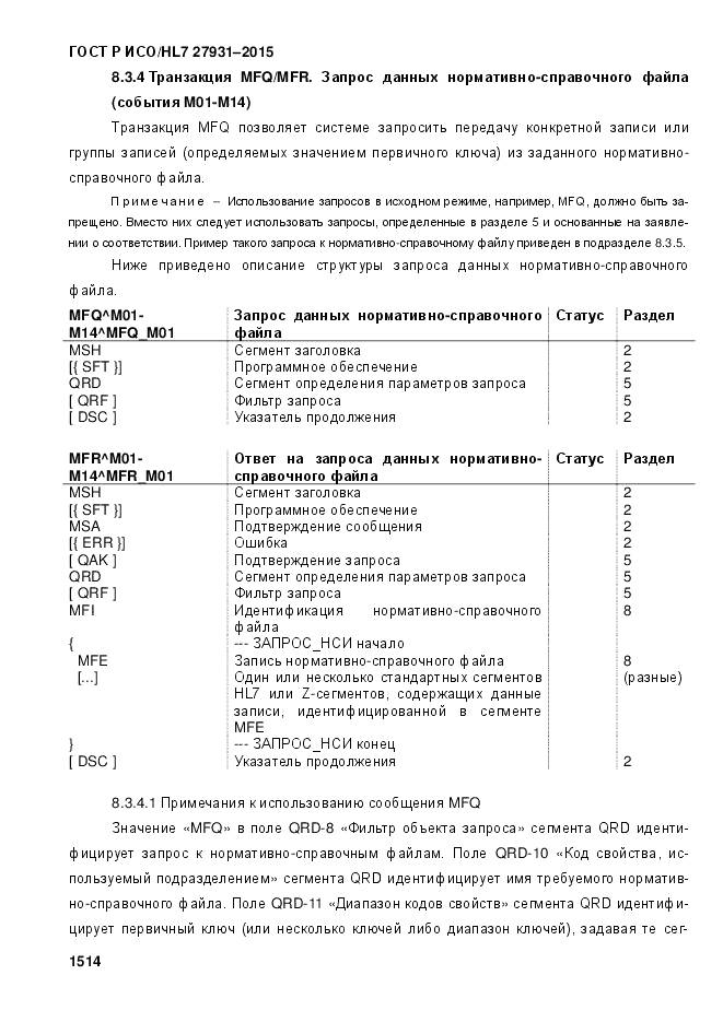 ГОСТ Р ИСО/HL 7 27931-2015, страница 1521